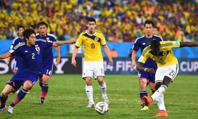 Seleção Japonesa vs Colombiana